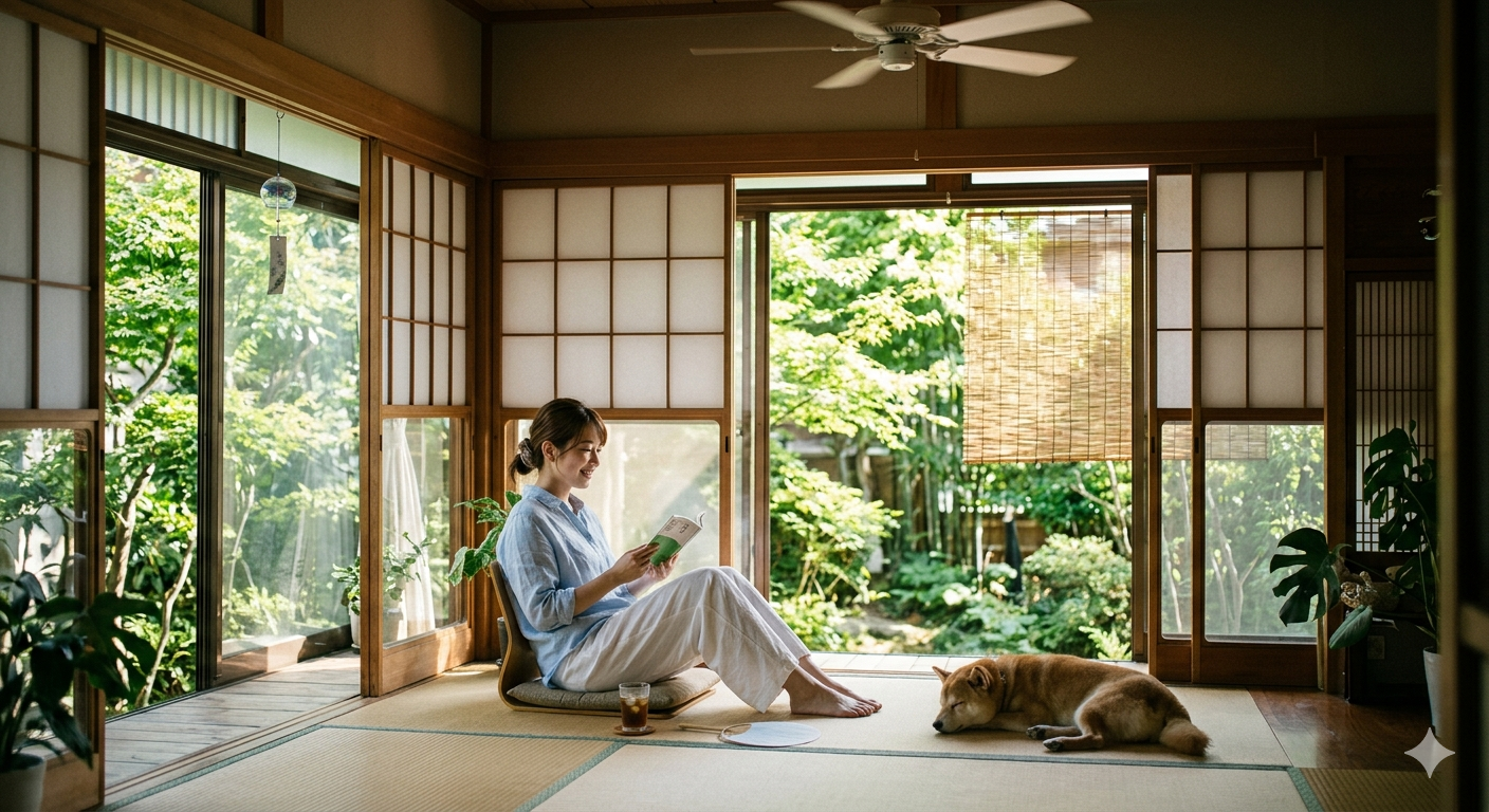 涼しい室内 涼しい室内