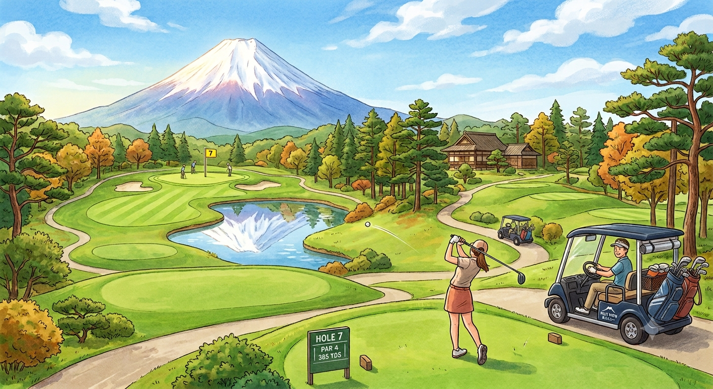 富士山周辺のゴルフ場 富士山周辺のゴルフ場