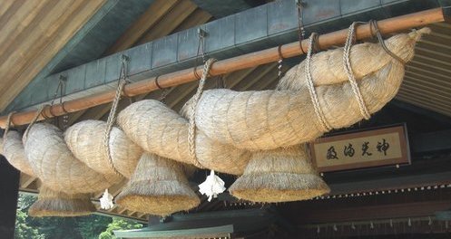 出雲大社の大しめ縄