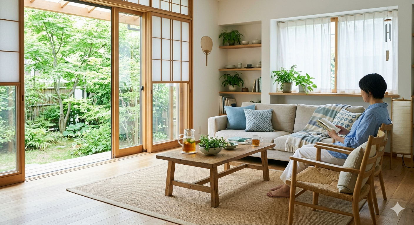 夏のインテリア